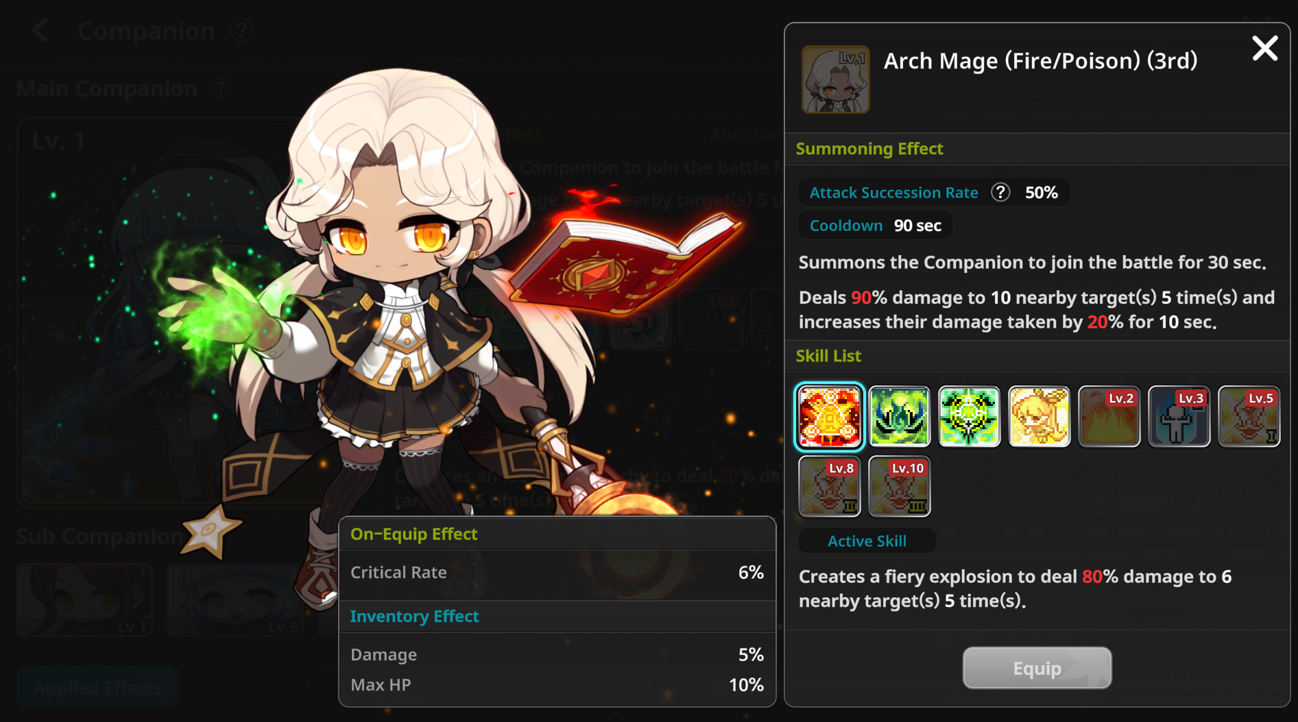 Unique main companion tips part 1