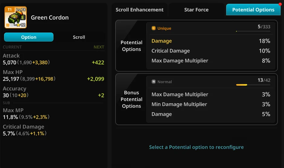 Cube potential order Discord screenshot