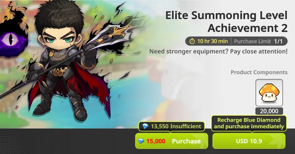 Elite summoning level 2