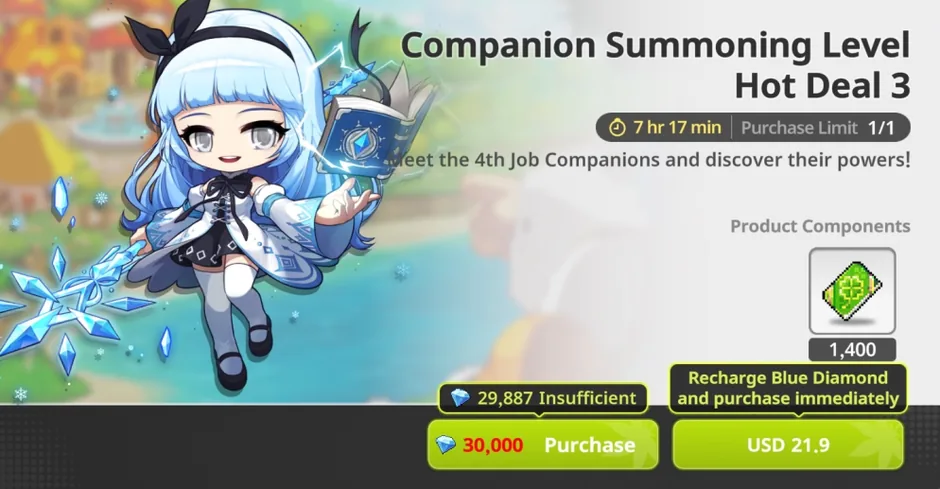 Companion summon level 3 hot deal
