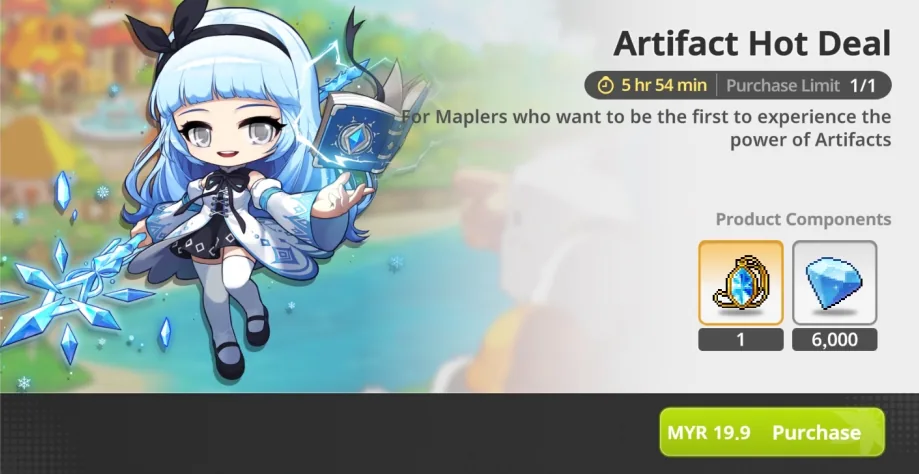 Hexagon artifact deal