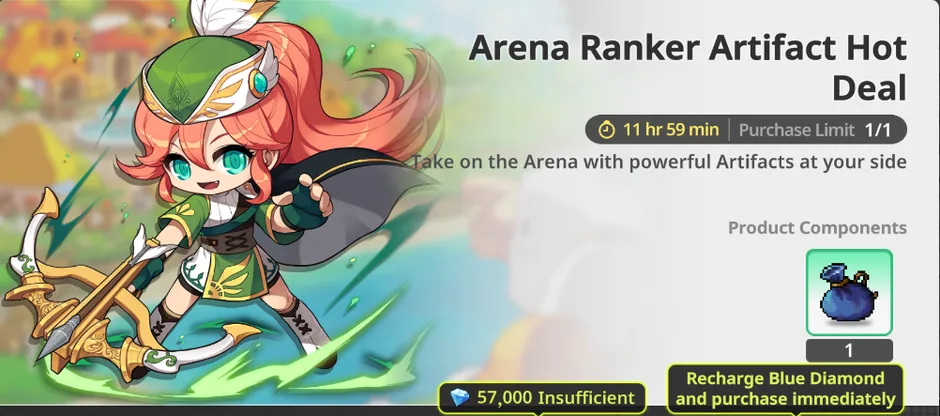 Arena ranker artifact