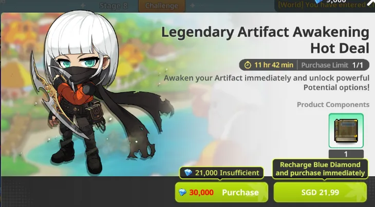 Legendary artifact awakening hot deal - Book