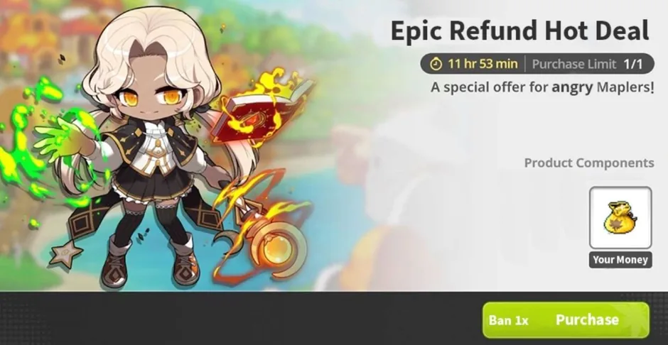 Epic refund deal