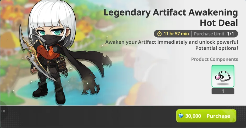 Legendary artifact awakening - Necklace